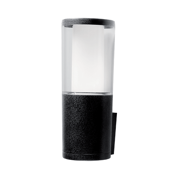 Lampa de Gradina,, Perete, LED CARLO 3.5W 4000K IP55 NEGRU, Elmark, 95CARLOWL/BL