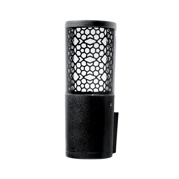 Lampa de Gradina,, Perete, LED CARLO DECO 3.5W 4000K IP55 NEGRU, Elmark, 95CARLOWLD/BL