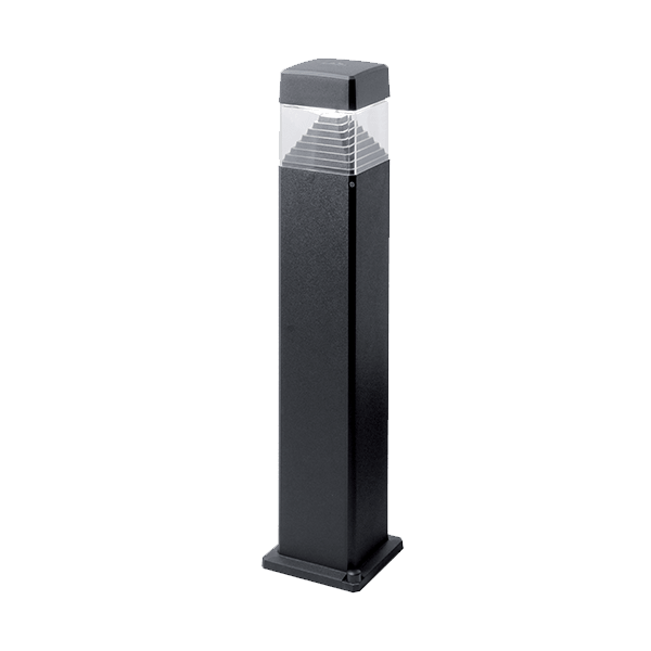 Stalp Gradina, LED ESTER 10W 4000K IP55 800mm NEGRU, Elmark, 95ESTER800/BL