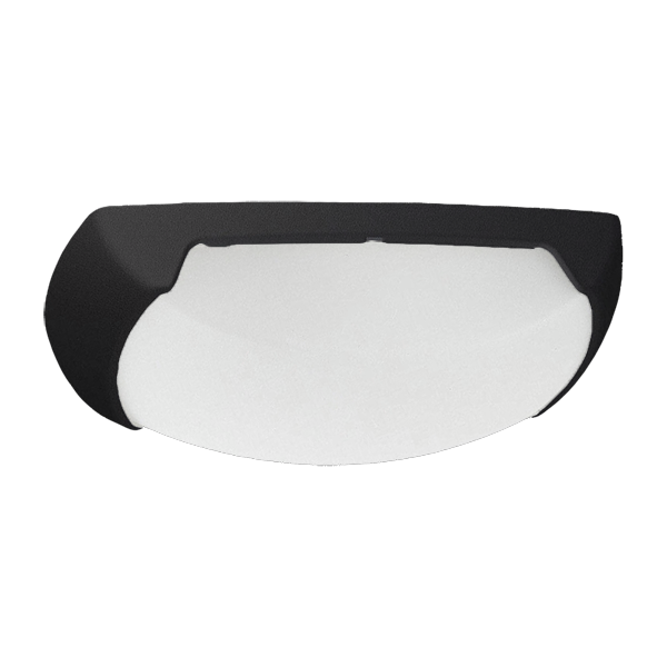 Aplica Perete FRANCY-OP NEGRU E27 IP66, Elmark, 95FRANCYOP/BL