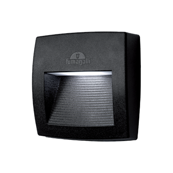 Lampa perete, LED LORENZA 150 4W 4000K IP55 NEGRU, Elmark, 95LORENZA150/BL