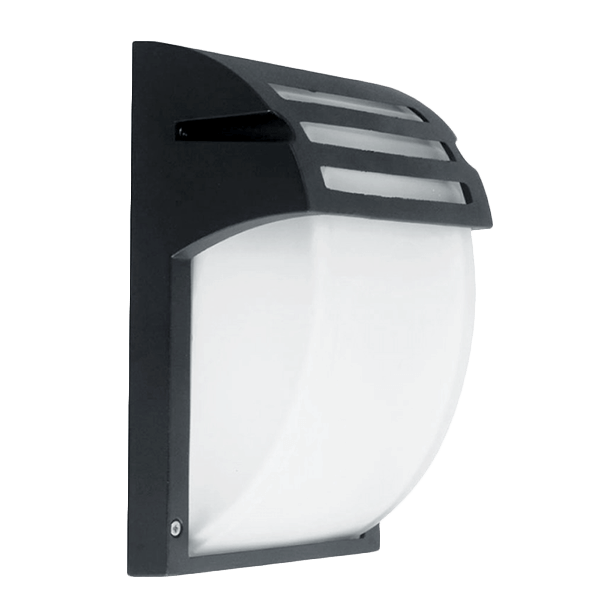 Lampa de Gradina,, Perete, E27 IP44 NEGRU, Elmark, 95WL001/BL