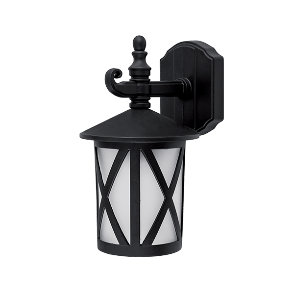 Lampadar Gradina, ERIK DOWN 1XE27 NEGRU, Elmark, 96102WD/BK