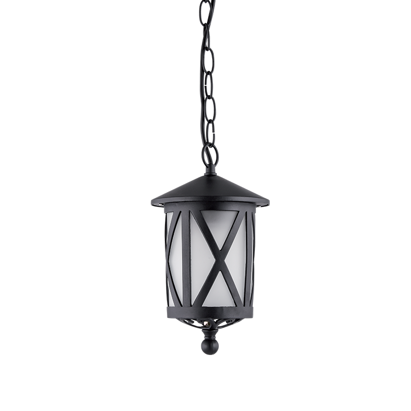 Lampadar Gradina, ERIK ATARNAT 1XE27 NEGRU, Elmark, 96103P/BK