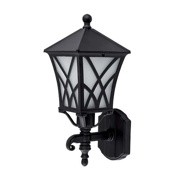 Lampadar Gradina, ALEK UPWARD 1XE27 NEGRU, Elmark, 96301WU/BK