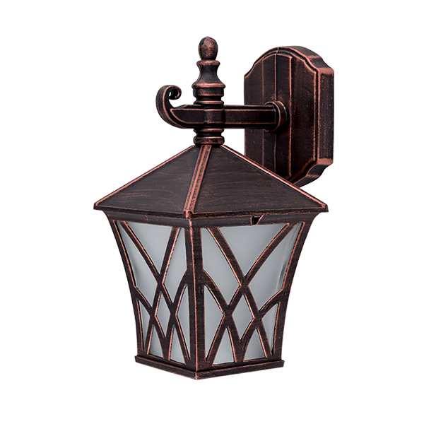 Lampadar Gradina, ALEK DOWN 1XE27 ALAMA ANTICHIZATA, Elmark, 96301WD/BRB