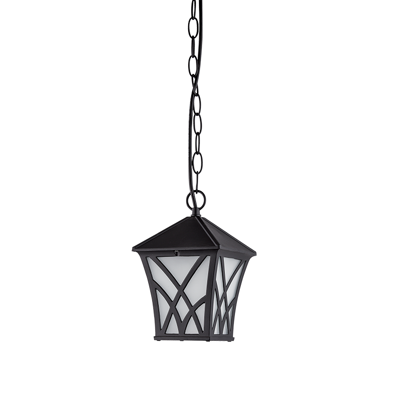 Lampadar Gradina, ALEK ATARNAT 1XE27 NEGRU, Elmark, 96303P/BK