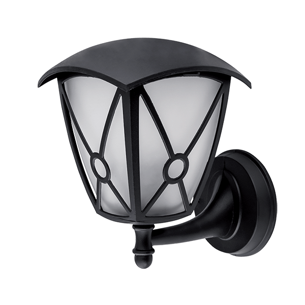 Lampadar Gradina, NICK UPWARD 1XE27 NEGRU, Elmark, 96501WU/BK
