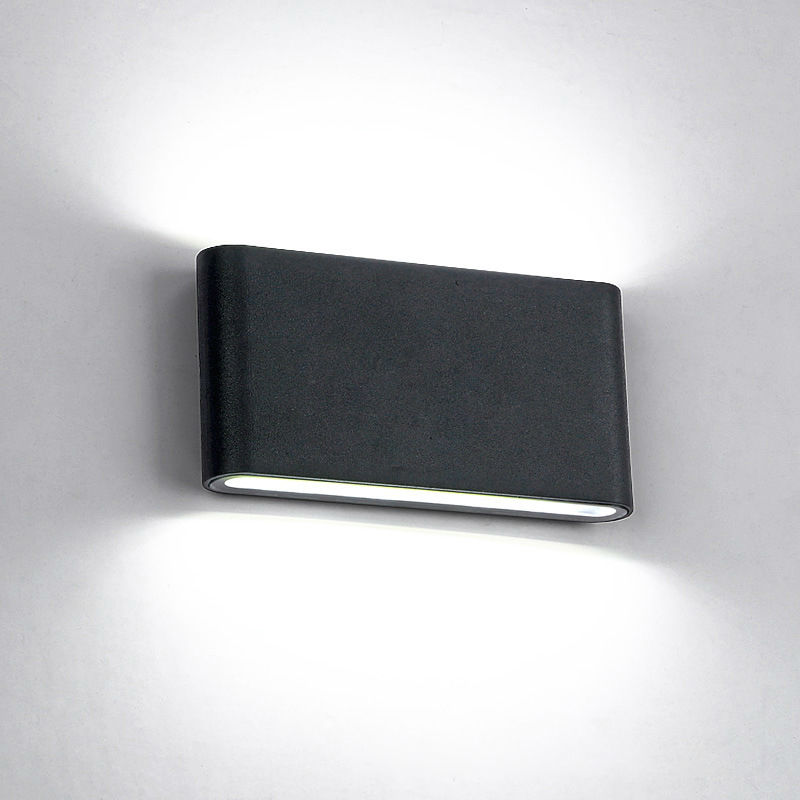 Aplica, Elmark, 2X6, Lumina neutra (4000K), Ip, 20, Negru, 969Ledw12/Bl