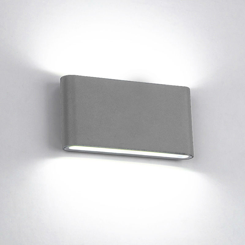 Aplica, Elmark, 2X6, Lumina neutra (4000K), Ip, 20, Gri, 969Ledw12/Gr