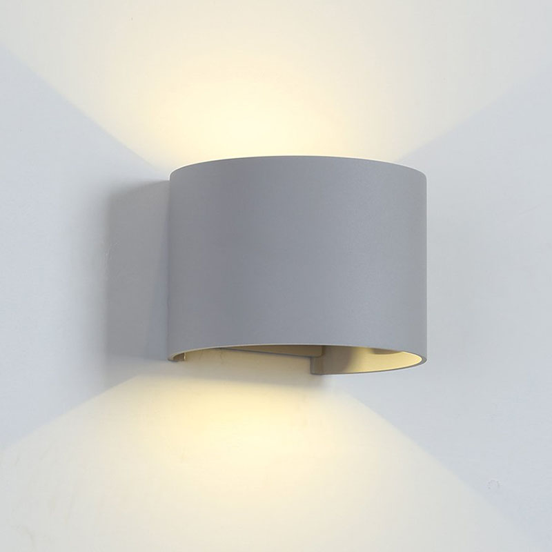 Aplica, Elmark, 2X5W, Lumina neutra (4000K), Ip, 54, Gri, 969Led100R/Gr