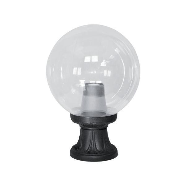 Lampadar Gradina, GLOBE 250 1XE27 IP55 700mm NEGRU, Elmark, 96G250MF/BL