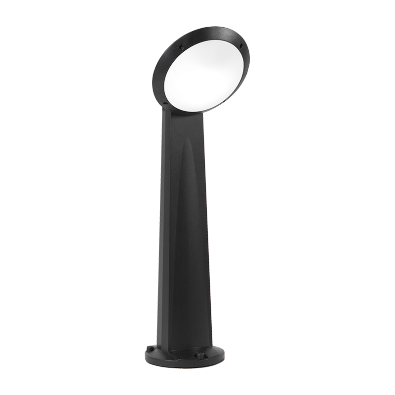 Stalp Gradina, LED GABRI 1XE27 IP66 NEGRU, Elmark, 96GABRI/BL