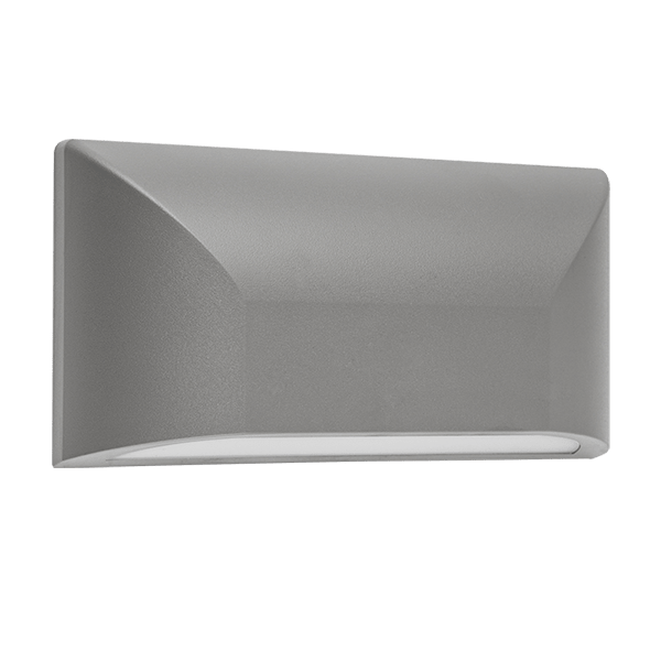 Spot Fatada, LED GRF05 GRI INCHIS 6W 4000K IP65, Elmark, 96GRFLED05/DGR