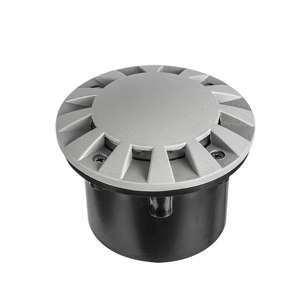 Spot Pardoseala, LED GRF068 ARGINTIU 6500K IP65, Elmark, 96GRFLED068