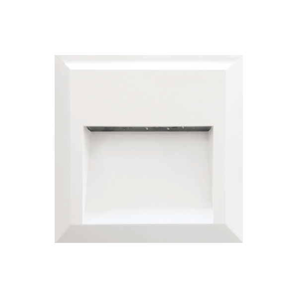 Spot Fatada,  LED GRF52 ALB 1.5W 4000K IP65, Elmark, 96GRFLED52/WH