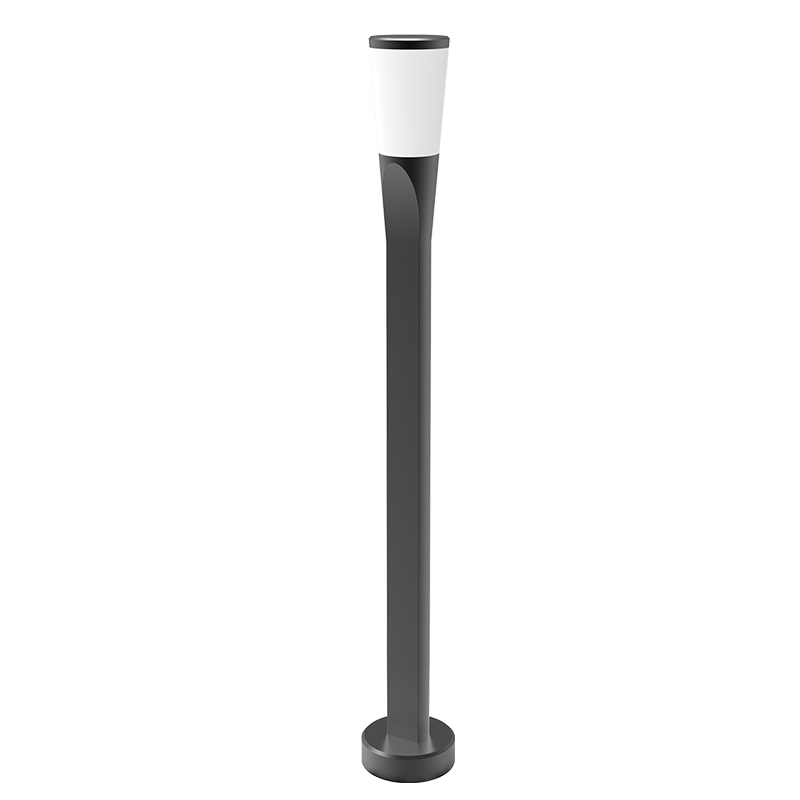 Stalp Gradina, LED GRF96157-80 10W IP54 GRI INCHIS, Elmark, 96LEDP15780