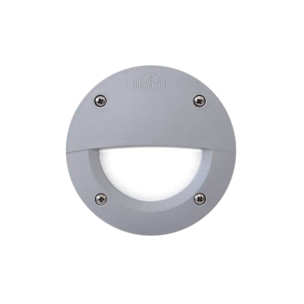 Aplica Perete LED LETI 100EL 3W 4000K IP55 GRI, Elmark, 96LETI100EL/GR