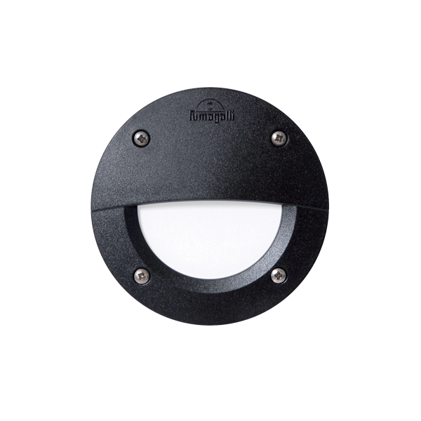 Aplica Perete LED LETI 100EL 3W 4000K IP55 NEGRU, Elmark, 96LETI100EL/BL