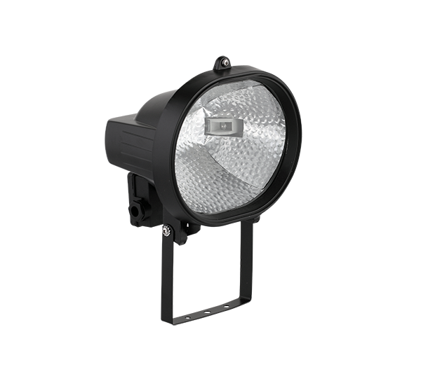 Proiector, LED MODEL"Halogen," CU SURSA LED J118 7.5W, NEGRU, Elmark, 989011LED