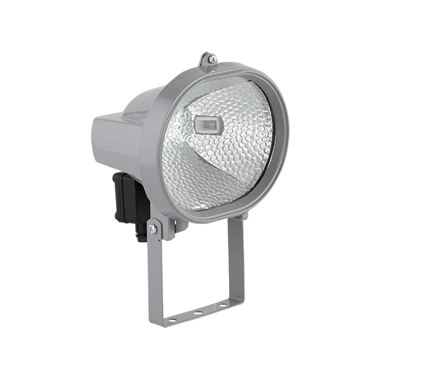 Proiector, LED MODEL"Halogen," CU SURSA LED J118 7.5W, GRI, Elmark, 989012LED