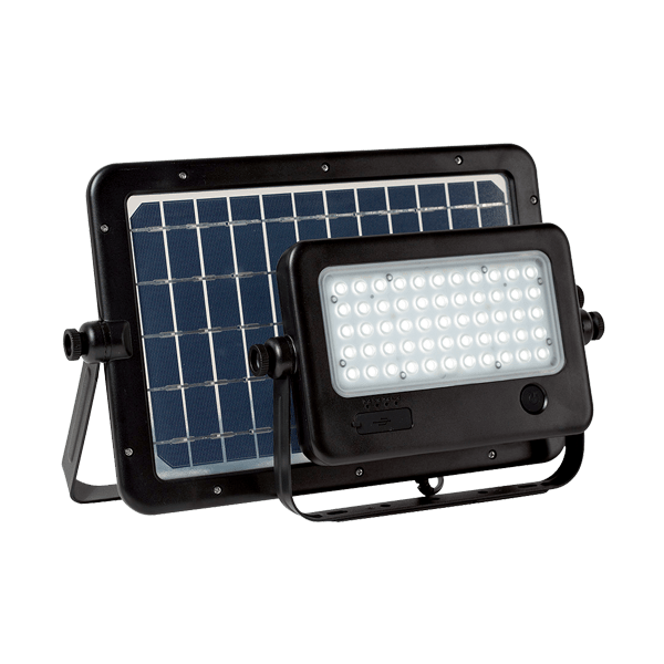 Proiector, LED SOLAR Cu Senzor+PANOU SOLAR PORTABIL 50W IP65, Elmark, 98SOL302 