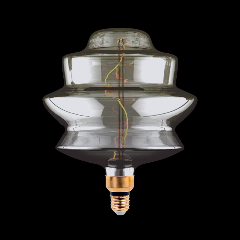 Bec LED, Vintage, Dimabil 8W E27 2000K D180 FUMURIU, Elmark, 99LED102S