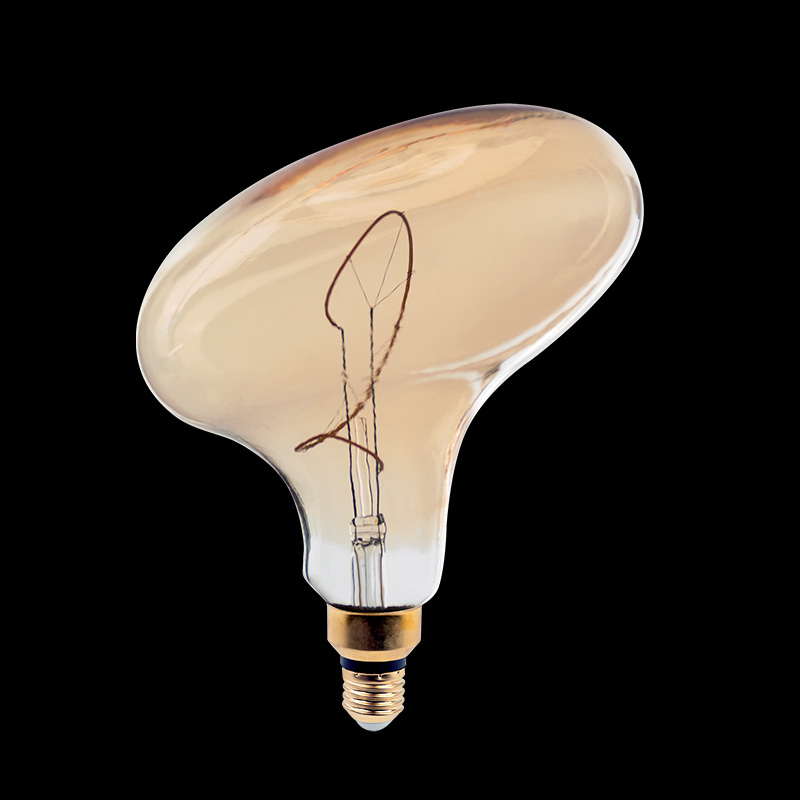 Bec LED, Vintage, Dimabil 4W E27 2000K D220 AURIU, Elmark, 99LED100G