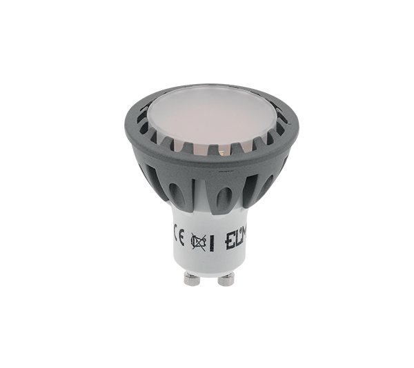 Bec Cu LED LED50SMD3014 5.5W GU10 230V Alb Calda Elmark 99LED416