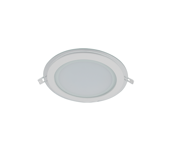 LED PANEL, De Sticla Rotund, 18W 2700K-3000K ALB Ф200MM, Elmark, 99LED641