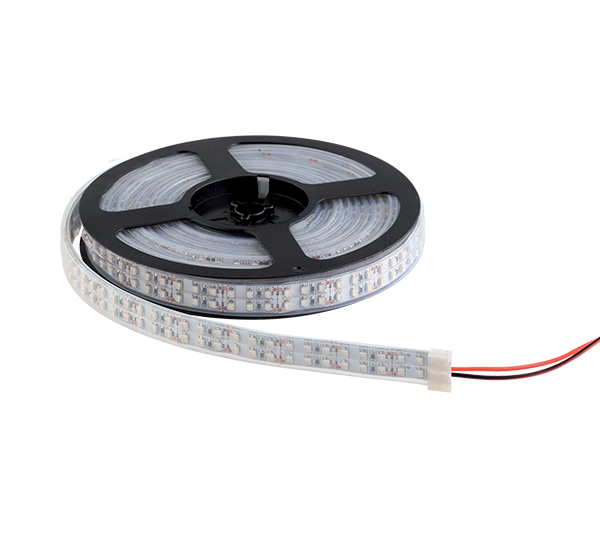 Banda LED, LED1200 3528 12V/DC IP65 2X120PCS/1M Lumina Calda, Elmark, 99LED686