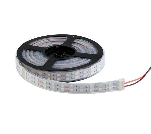 Banda LED, LED600 5050 12V/DC IP65 2X60PCS/1M Lumina Calda, Elmark, 99LED691