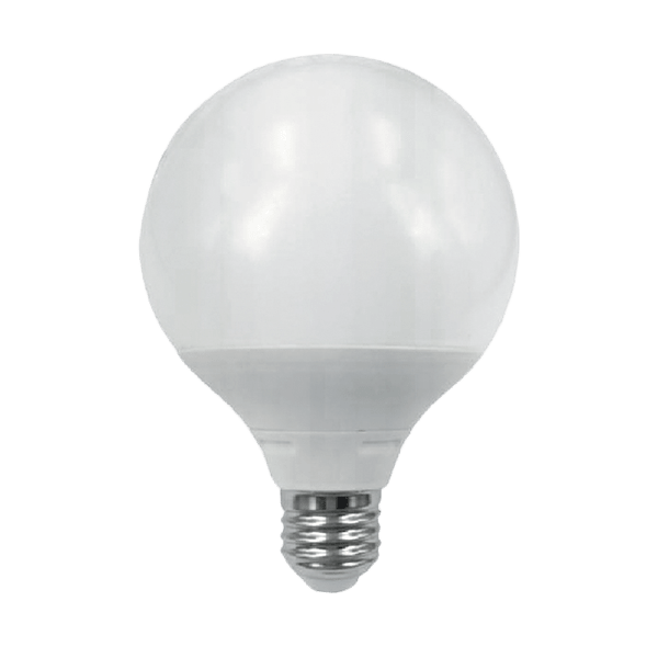 Bec Cu LED, GLOB G95 15W E27 230V Alb Calda, Elmark, 99LED695