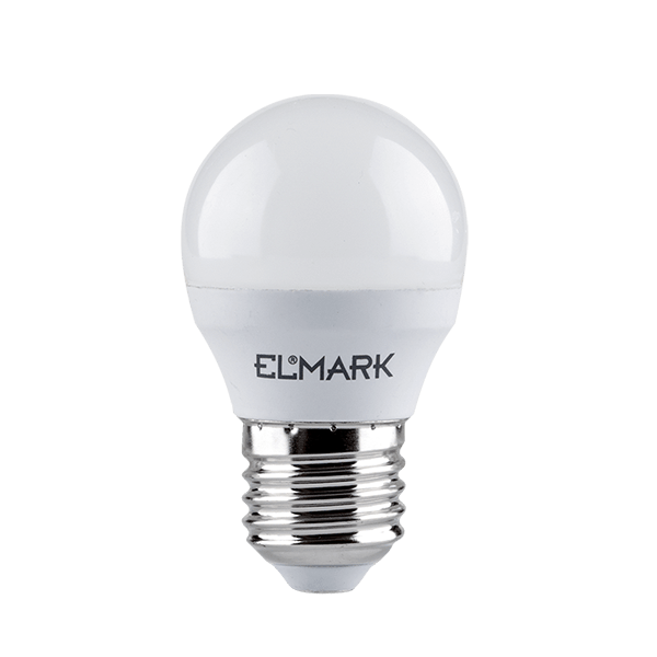 Bec LED, GLOBAL G45 6W E27 230V Lumina Alba, Elmark, 99LED744