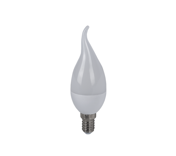 Bec LED, FLAME 6W E14 230V Lumina Calda, Elmark, 99LED754