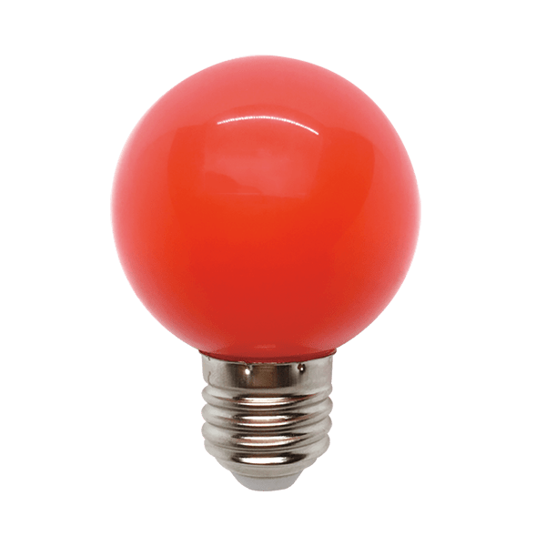 Bec LED, GLOB G45 3W E27 Rosu, Elmark, 99LED825