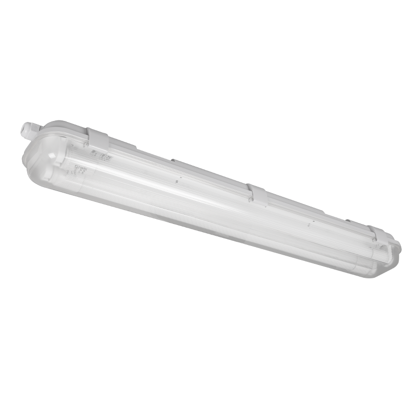 Corp de Iluminat, BELLA Cu tub LED(1200MM) 2X18W 6200K-6500K IP65, Elmark, 9BM218LEDCW