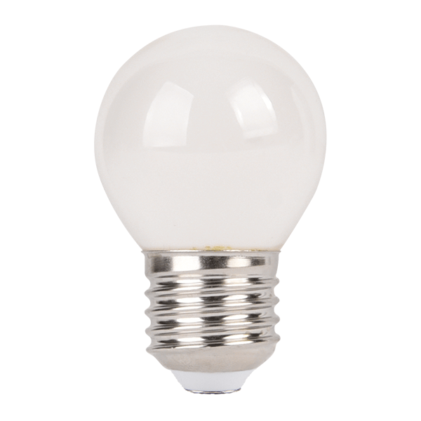 Bec LED glob G45 6W E27 230V 3000K alb laptos Elmark 99LED837WW