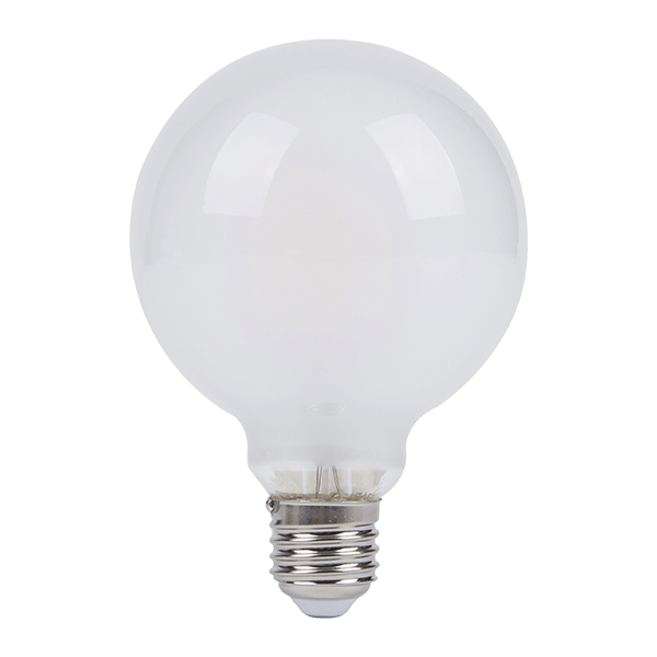 Bec LED glob G95 alb laptos 12W E27 230V 3000K Elmark 99LED839WW