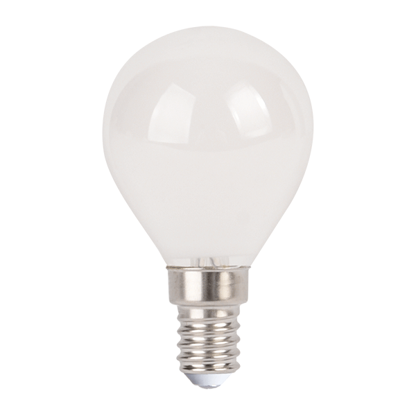 Bec LED glob G45 alb laptos 4,5W E14 230V 4000K Elmark 99LED840W