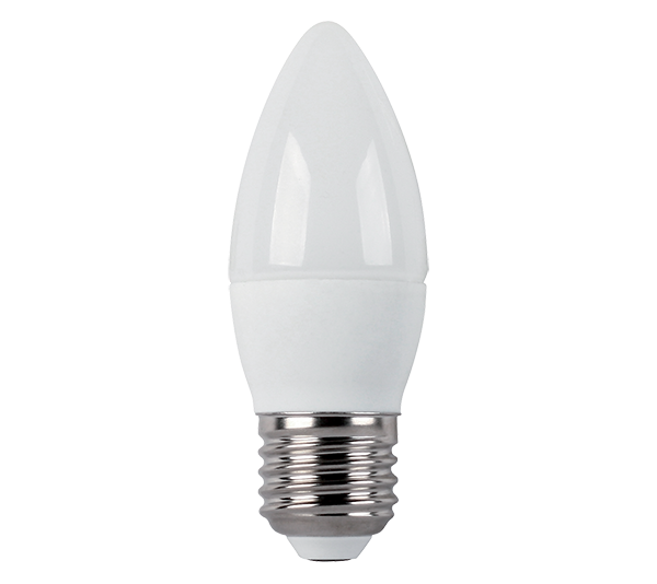 Bec LED lumanare C37 8W E27 230V 4000K alb neutru Elmark 99LED914NEW