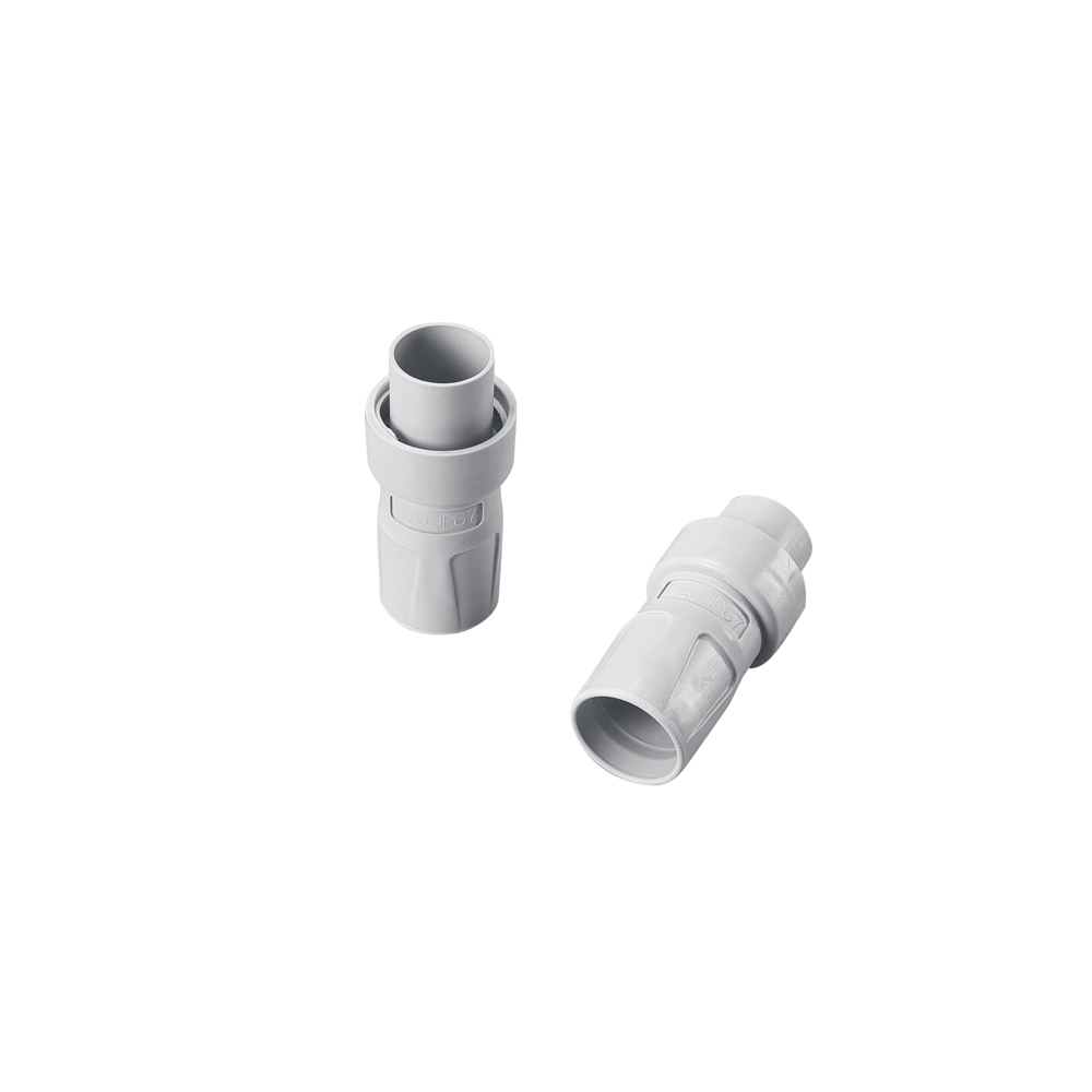 Racord tub rigid D25 la tub flexibil spiralat D25 IP67 Elmark EC74225 