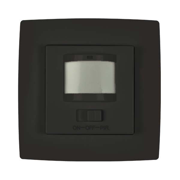 Senzor de miscare, incastrabil, 200W, antracit, Elmark, 193771