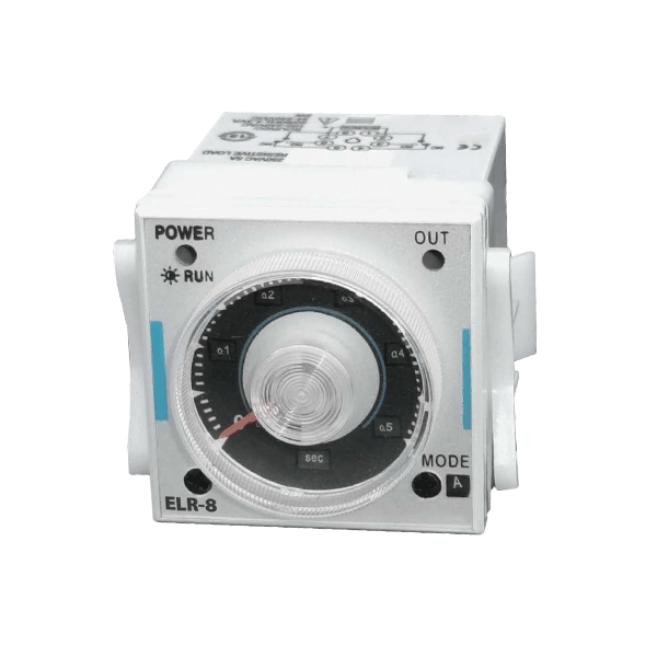 Releu de timp multifuncțional 0.1s-100h 5A 24-240V AC/DC Elmark 50162