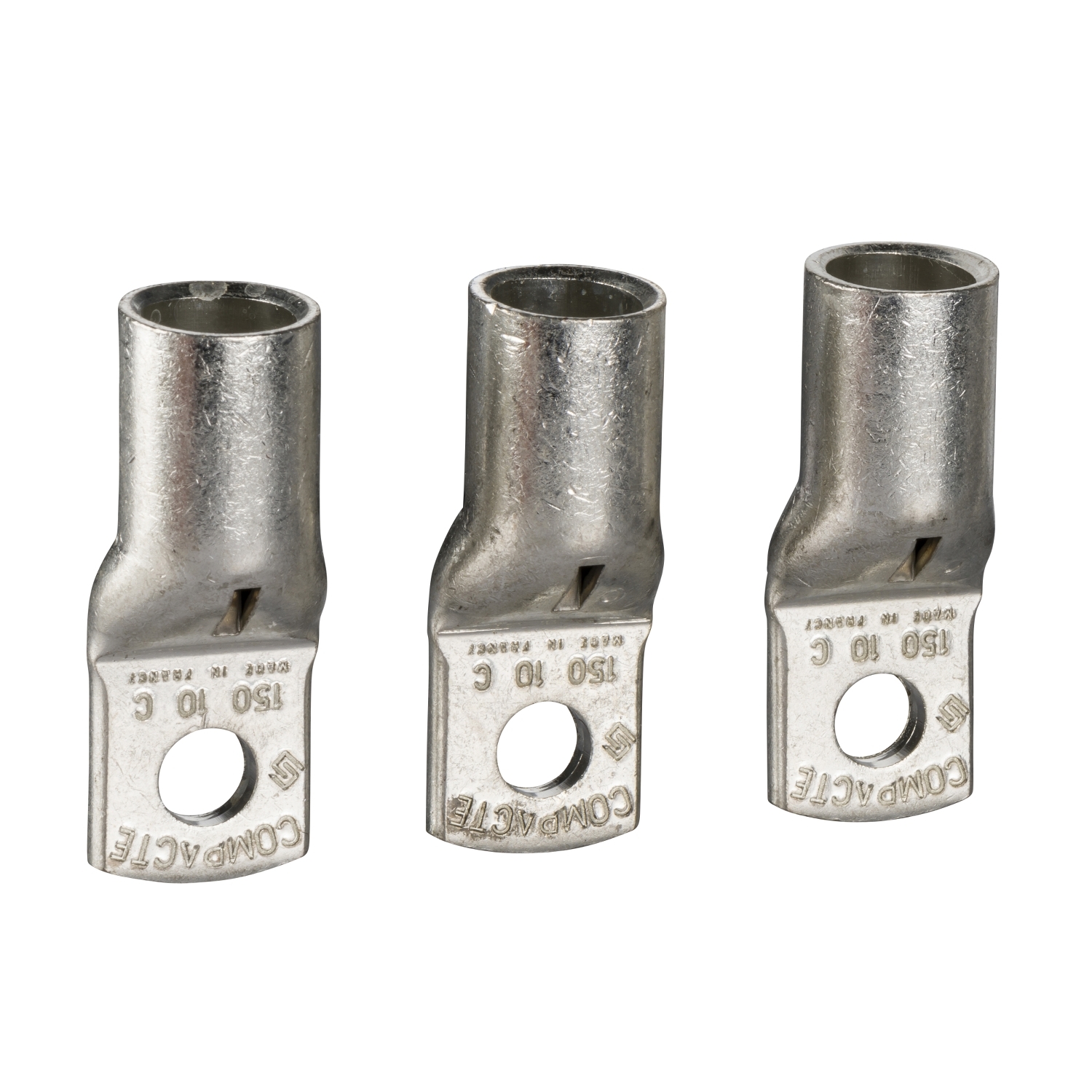 3 Papuci Sertizate - Pentru Cablu Din Cupru 120 Mm² Si Separatoare De Faza Schneider LV429253