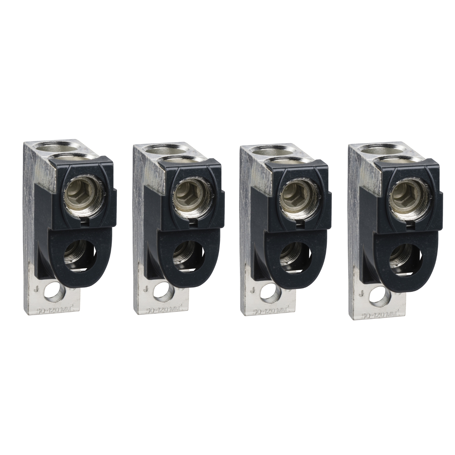 4 conectori - 2 cabluri 35..240 mm² - pentru INS/INV320..630/NSX400..630 Schneider LV432482