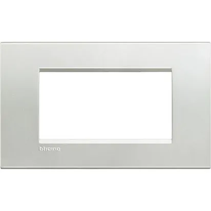 Rama 4 module Argintiu BTicino Living Light - LNA4804AG