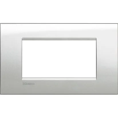 Rama 4 module silver bticino living light - lna4804gl