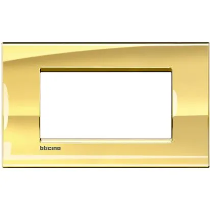 Rama 4 module Auriu BTicino Living Light - LNA4804OA