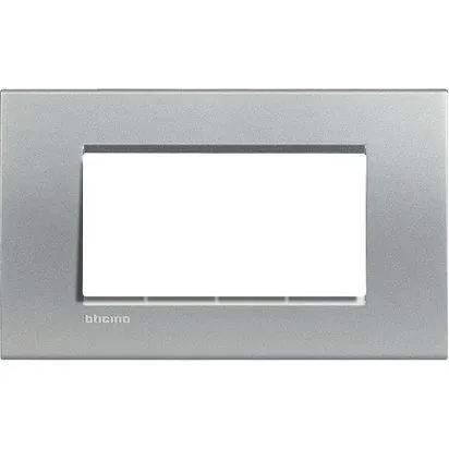 Rama 4 module aluminiu bticino living light - lna4804te
